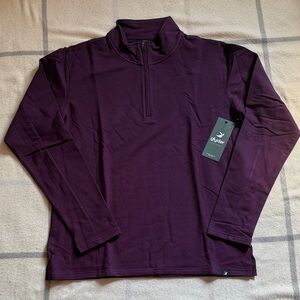 Glyder Purple Vertex Quarter Zip
